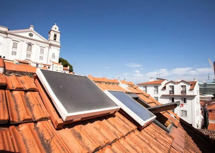 Alfama Ii, Eco-Penthouse With French Balcony